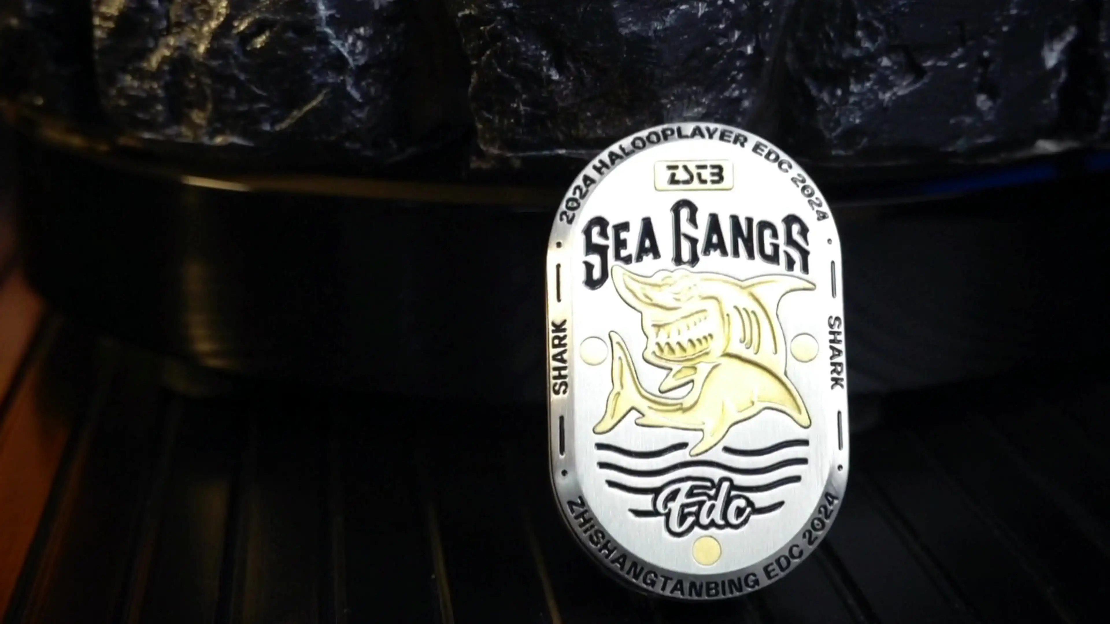 Shark Mechanical Fidget Slider ADHD Metal EDC Fidget Toys Office