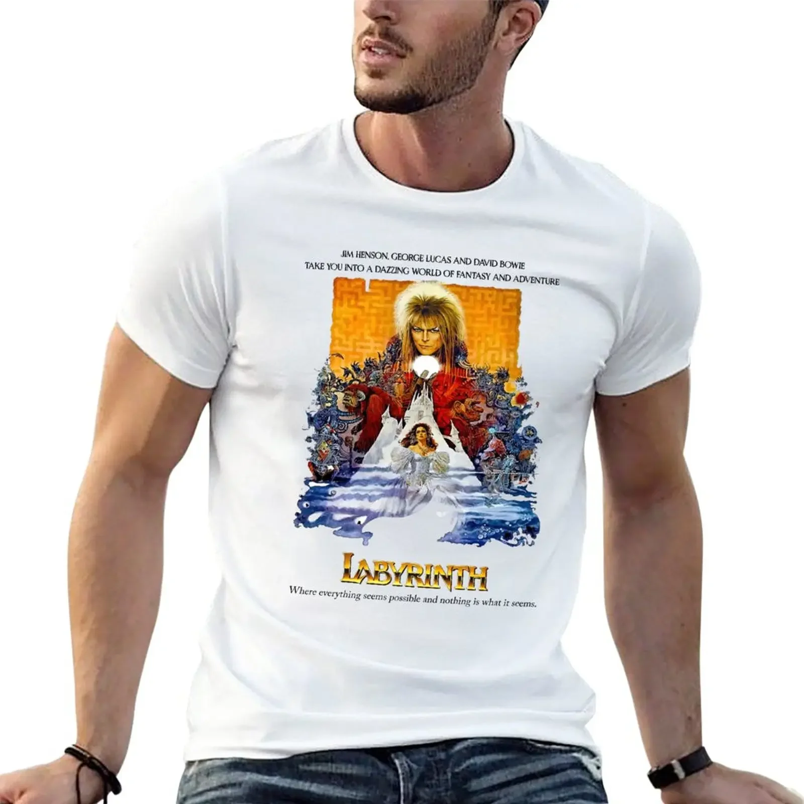 

Labyrinth Goblin King T-Shirt graphics plain customs men graphic t shirts