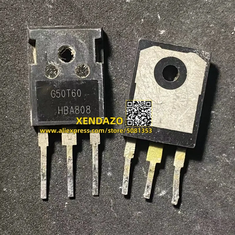 10pcs/lot G50T60 IGW50N60T 50N60T TO-247 IGBT Power Tube 50A 600V