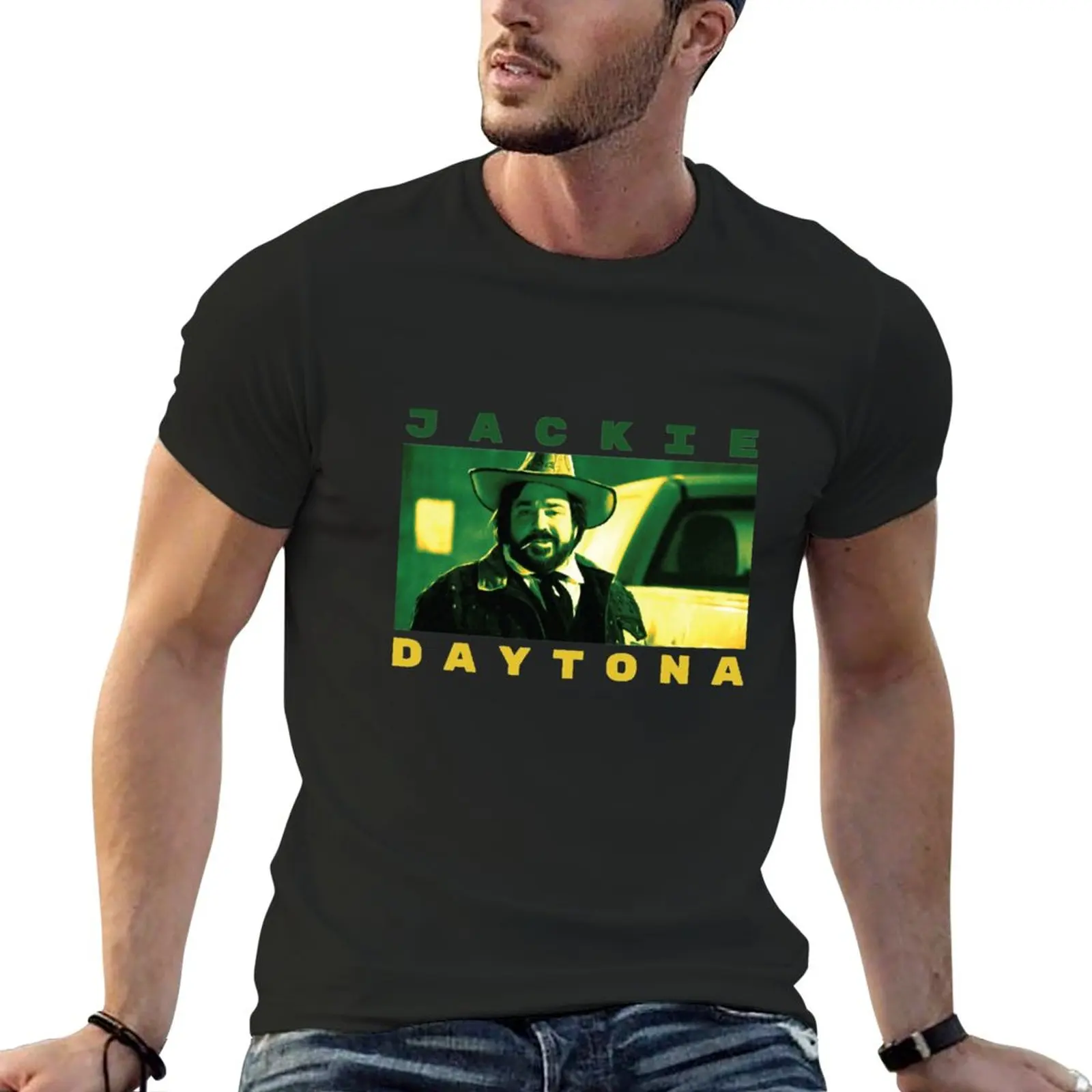 New Jackie Daytona Medition Daytona T-Shirt Anime Clothes Kawaii Clothes Manica Corta Tee Men Clothing