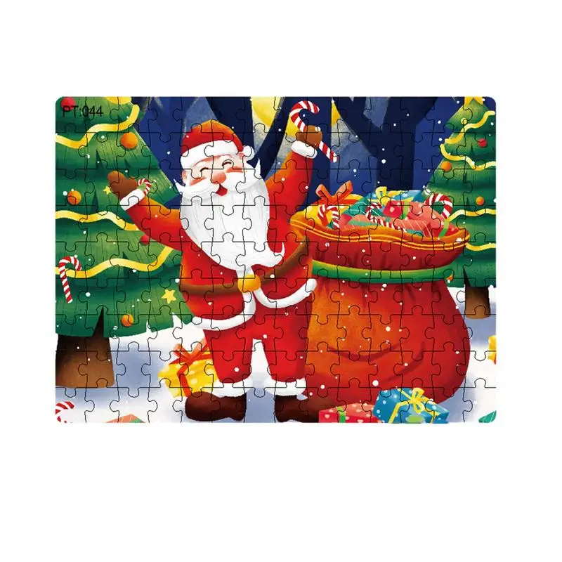 

Christmas Jigsaw Puzzles Christmas Wish Santa Claus Large Puzzle Educational Game Christmas Puzzles For Boys And Girls Birthday