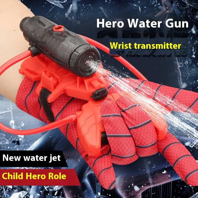 

Hottoys Spider Silk Spiderman Silk Launcher Vacuum Fetch Black Tech Genuine Children's Toy Boy Birthday Gift 3 To 12 Years Old
