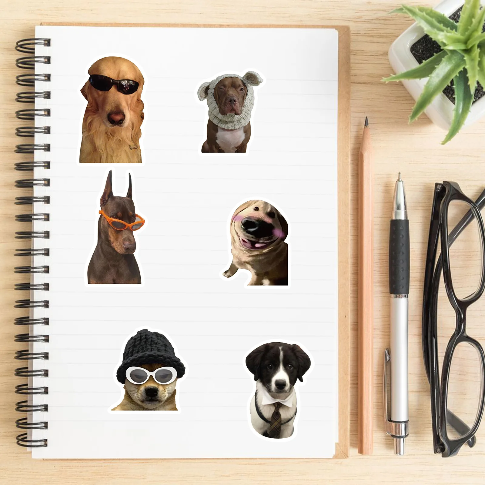 50/100/200Pcs Kawaii Katze Tiere Aufkleber Notebook Schreibwaren Sammelalbum Dekoration Aufkleber Wasserdichte Graffiti Lustige Aufkleber – Detail 17
