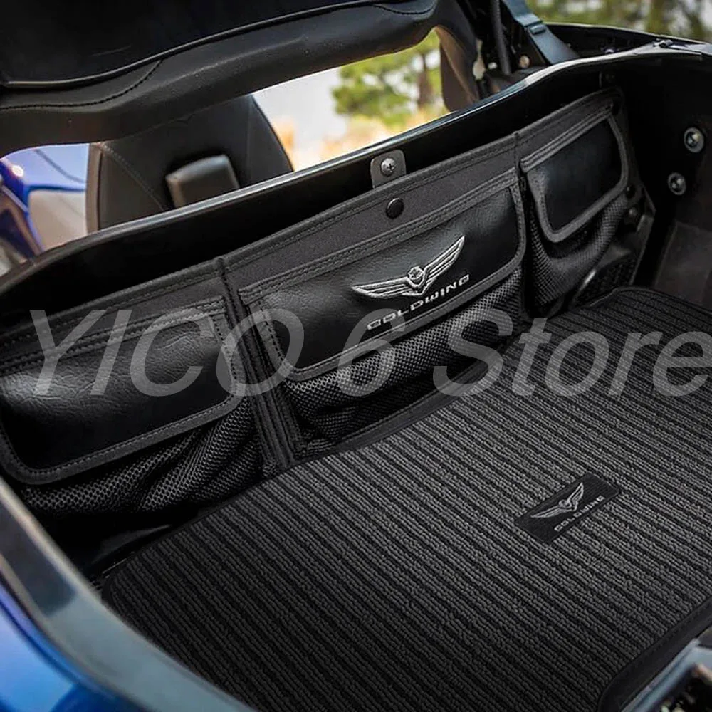 For Honda 2018 2023 Gold Wing Goldwing Tour GL1800 Motorcycle Rear Trunk Mat Saddlebag Mat Storage Pad Trunk Pad Case