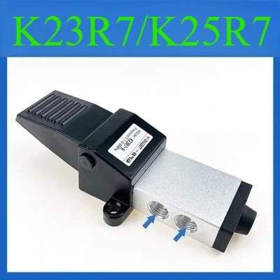 Using 23kp708 K25R7-8 5/2 Foot Pedal Valve - Pneumatic Foot Switch for Air Cylinder ...