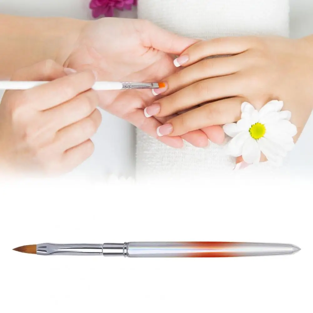 Multifunctional Convenient UV Gel Extension Nail Painting Brush Rustproof Nail Pen Gradient Color Home Use