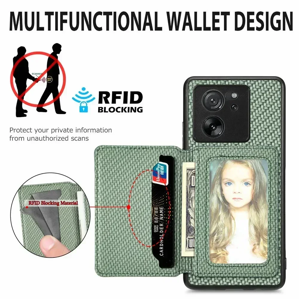 Leather Magnetic Stand Phone Case - Luxurious Design and Durable Protection