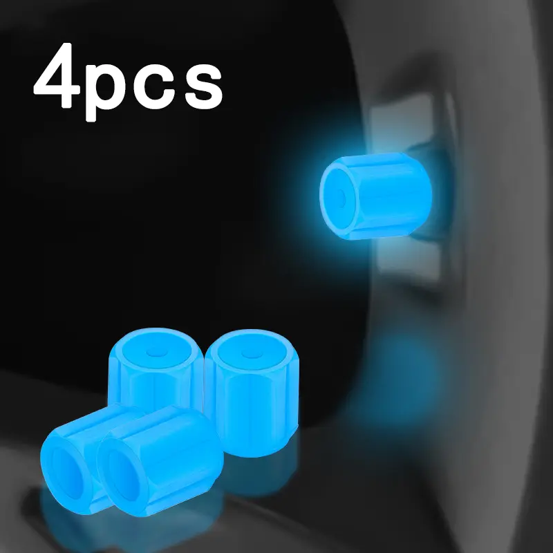 Luminous Tire Valve Caps 6 Colors Car Motorcycle Glowing Valve Cover Car Tire Wheel Hub Styling Tool Auto Accessories 4/8/20pcs - Image 19