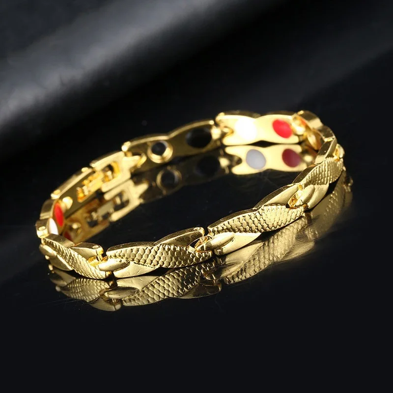 Twisted Dragon Slimming Magnetic Therapy Couple Bracelet Detachable Women Men Bangle Therapy Bracelet Health Care Jewelry magnetic slimming bracelet