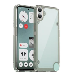 Custodia per telefono di lusso trasparente e antiurto | Cover posteriore premium in PC + TPU