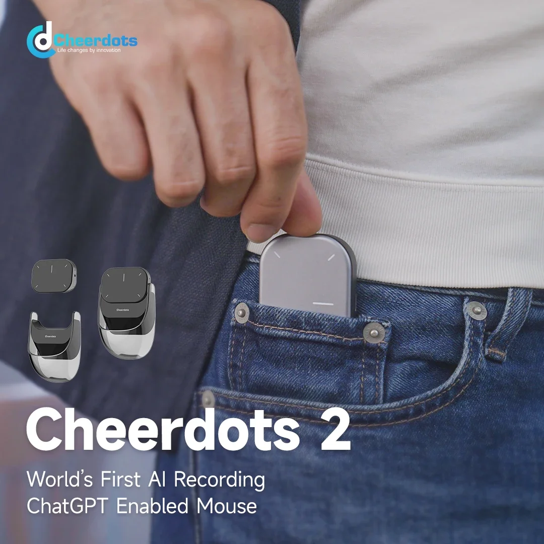 Cheerdots Cheerdots2 Wireless Detachable Air Mouse 2Mode Touchpad All-in-one Pocket Lightweight Customized Office Gaming Mouse wireless mouse gaming mouse wireless gaming mouse