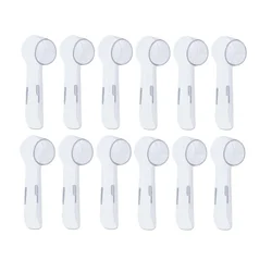 Oral B Toothbrush Head Protective Covers - Travel Case and Stand Holder Set (6PCS)