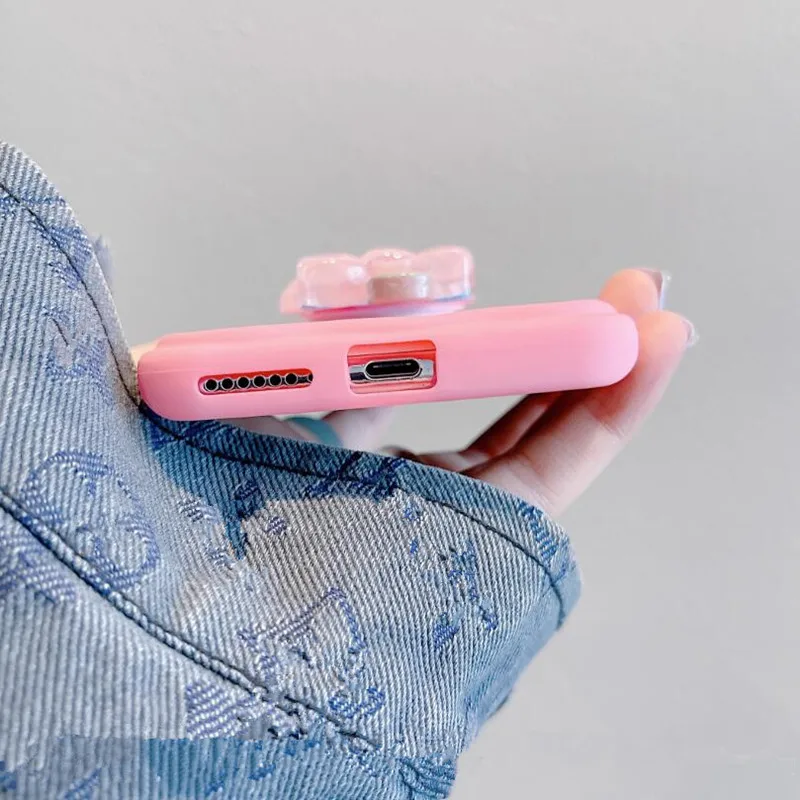 Custodia per telefono con supporto a farfalla 3D per Samsung Galaxy A52 A51 A50 A30S A20 A13 A12 A32 A25 A24 A23 A05 S A11 Cover morbida in silicone_voghion.com