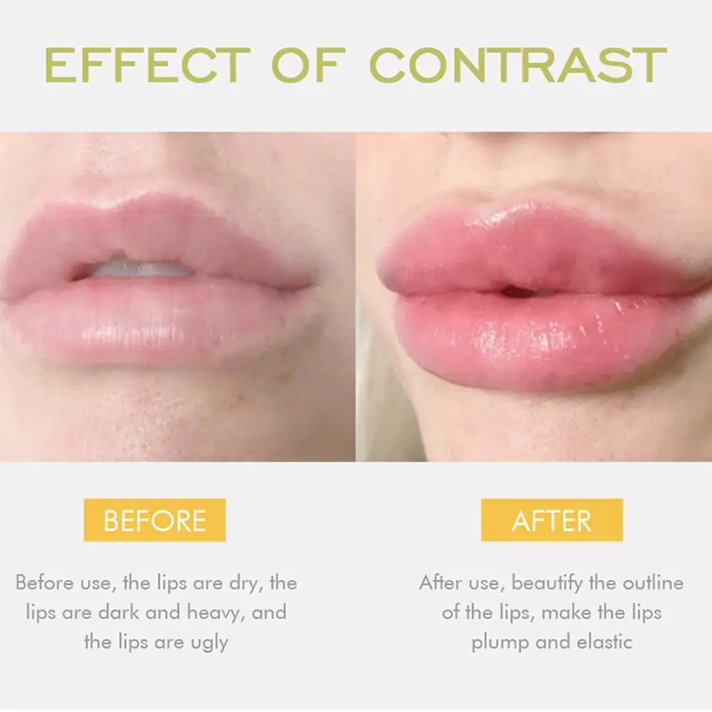 Mini Capsule Instant Volumising Lip Plumper Glitter Shine Lip Balm Long Lasting Moisturizer Oil Temperature Change Lipgloss