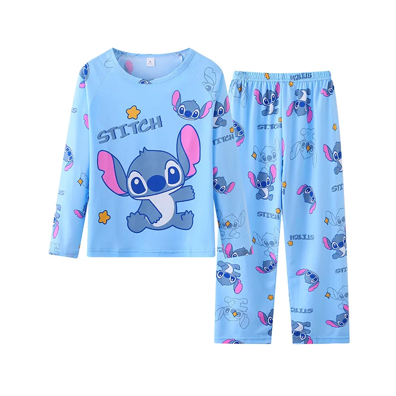 Crianças ponto pijamas para meninos meninas casa wear crianças casual pijamas de manga longa bottoms terno presentes de natal