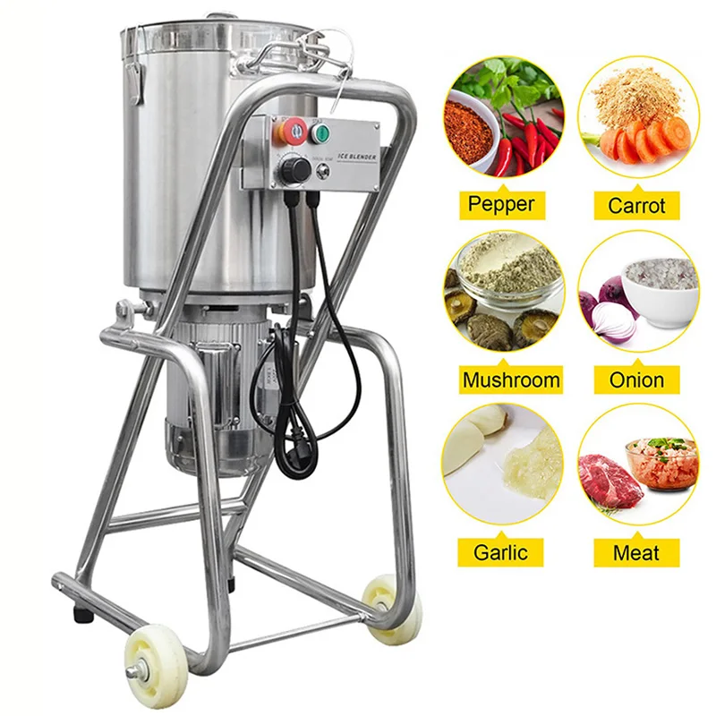 

32 Liter Heavy Duty Large Stainless Steel Industrial Commercial Vegetable Chopper Food Processor Electric Meat Grinder Machine