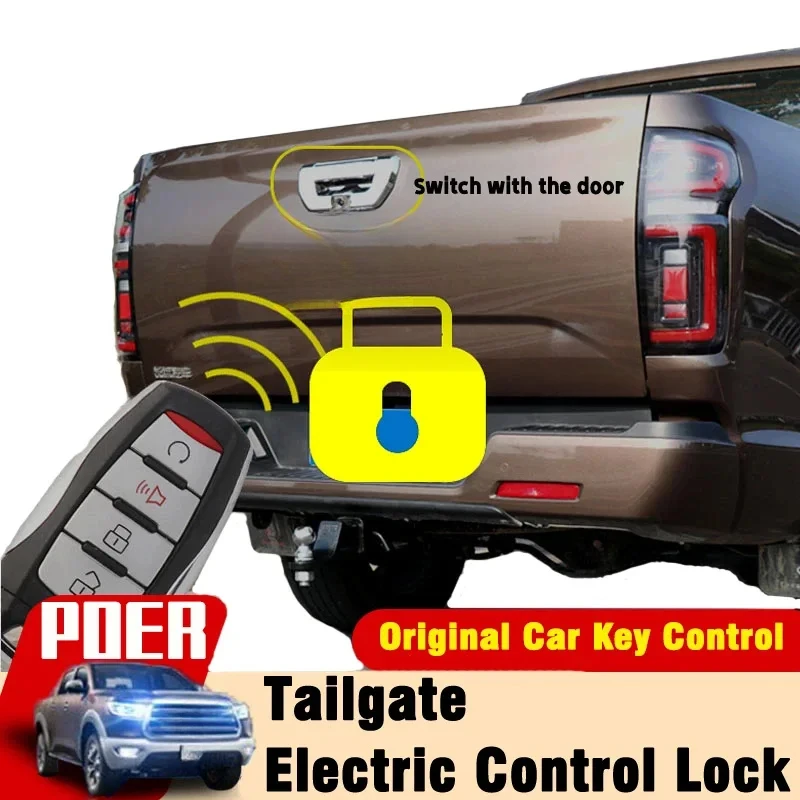 For GREAT WALL GWM Ute POER Automatic Power Tailgate Security Lock ...