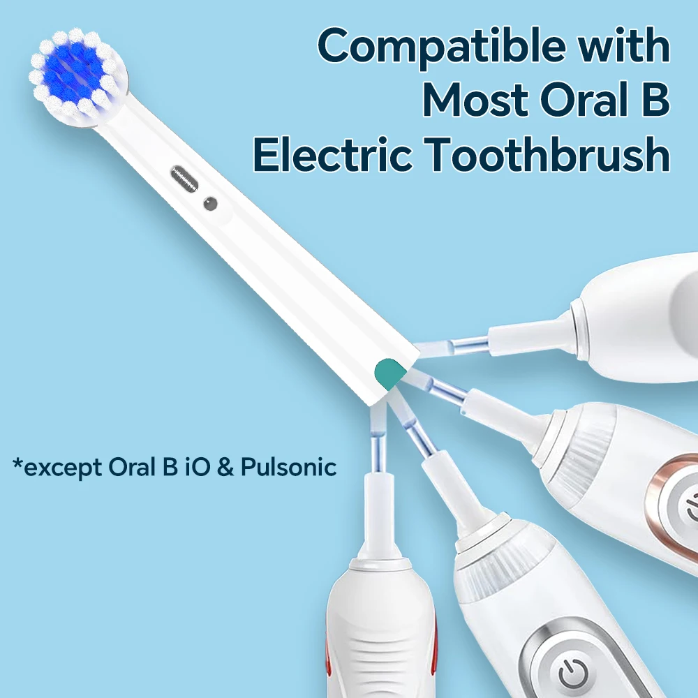 4-12-20 Pcs Soft Replacement Brush Heads Compatible with Oral B Electric Toothbrush, Toothbrushes Head Refills for Pro 1000 7000