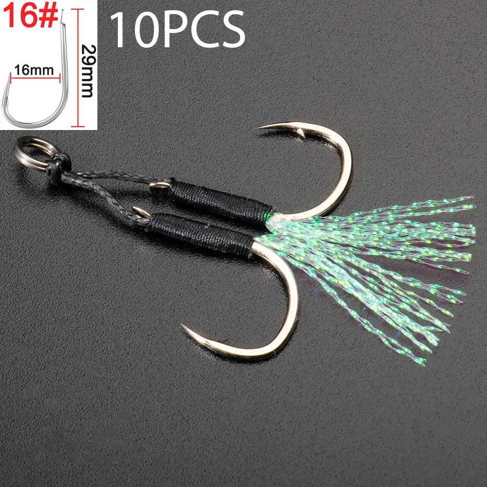 10PCS Hooks 2 No.16