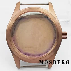 Stainless Steel Watch Case with Sapphire Glass - 39mm NH35 NH36 (Case 6)