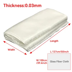 New Glass Fiber Woven Fiberglass Fabric Cloth for DIY Automotive Repair (1pcs)