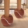 16/1PCS Chair Leg Cups Covers Tennis Balls Shape Non-slip Pads Furniture Floor Protector Cover Anti-Noise Table Legs Chair Cap 3