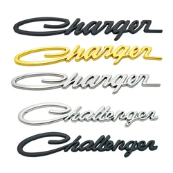 Alloy Car Body Side Badge Car Styling Sticker fit for Dodge Charger CHARGER Emblem Challenger Car Rear Decoration Accessories