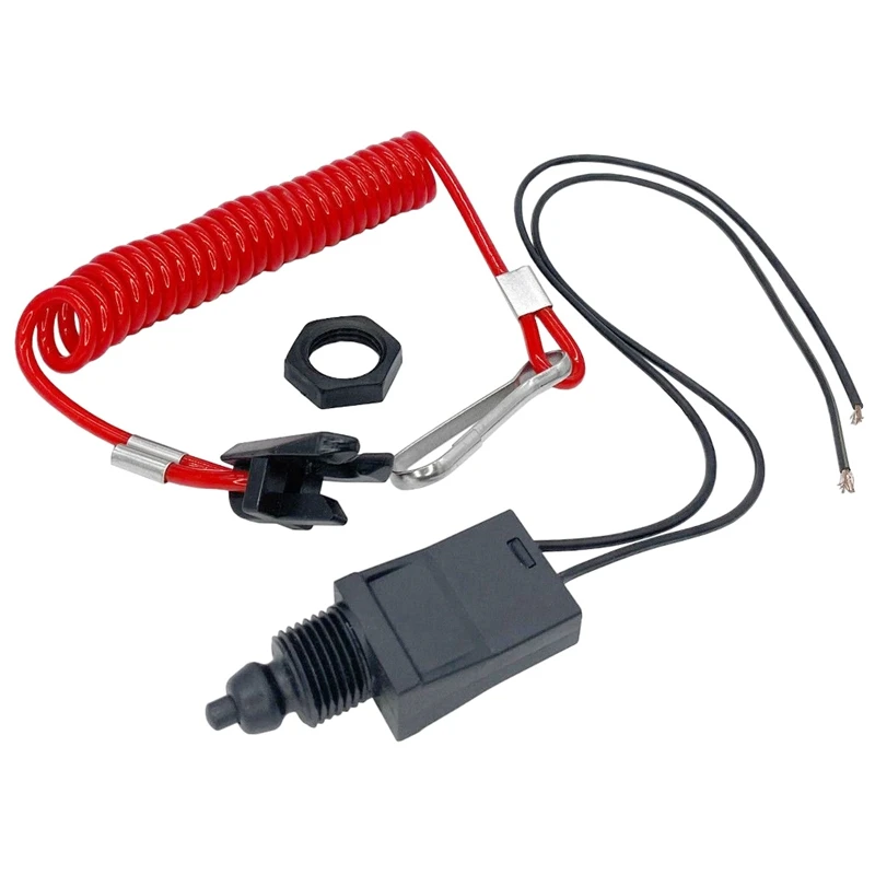

1 Piece Safety Kill Switch & Lanyard Replacement Parts For OMC Johnson Evinrude Sierra Replace 585134 432230 MP28870