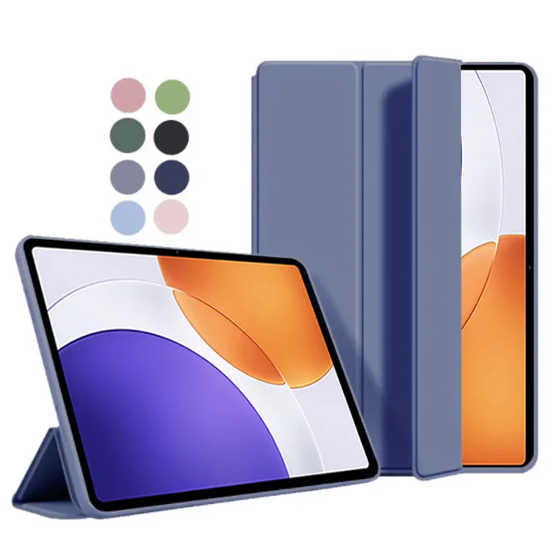 Magnetic Folding PU Stand Case with Soft TPU Back for Tablet - 12.5 Inch, 2025 Edition