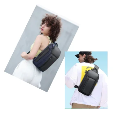 BANGE Borsa a Tracolla in Sei Colori di Tendenza, in Oxford Impermeabile, Accessorio Moda, Grande Capacità per Uomini e Donne - immagine 2