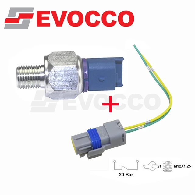 capteur de Pression de Carburant avec Connectique pour PEUGEOT 307