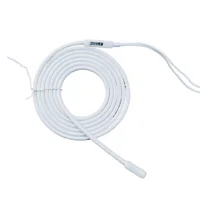 (1) fil chauffant de dégivrage 220V pour maison de réfrigération, stockage au froid, dégivreur de vidange d'eau 0.5m-10m 20W-400W 7x5mm -60C à 200C 4