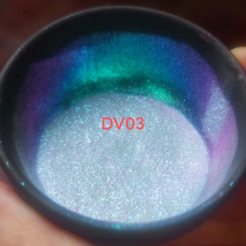 10g/pcs Dv series Cosmetics Chameleon Pigment Color Shift Mica