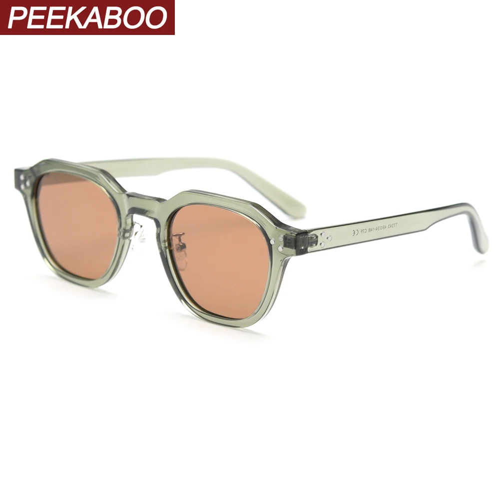 Lunettes de soleil rétro UV400 pour hommes, monture en