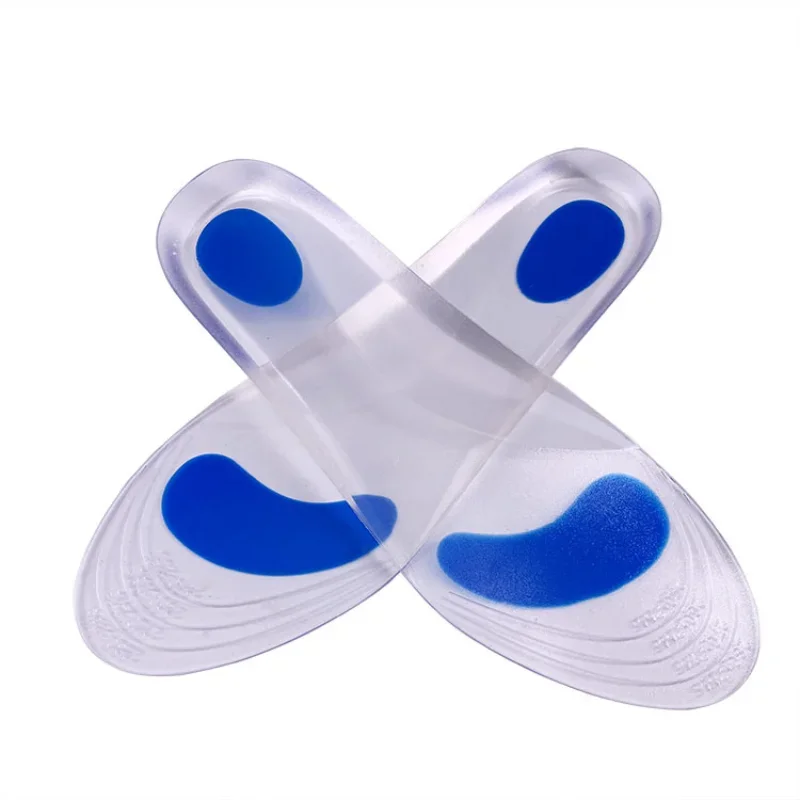Medical Silicone Gel Insole for Flat Feet Arch Support Orthopedic Plantar Fasciitis Pain Relief Foot Care Metatarsal Pad orthopedic insoles