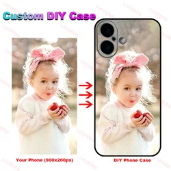 Personalized Photo & Name Printed Shockproof Custom Phone Case for iPhone 18 Pro (DIY Photo)