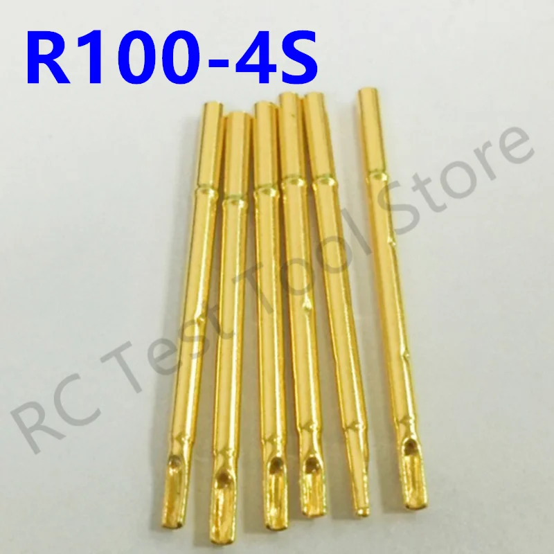 20 Or 100PCS R100 Series PCB Test Probe Receptacle Pogo Pin Connection Socket R100-2S 4S 2W 4W Spring Test Pin P100-B P100-B1 image 2