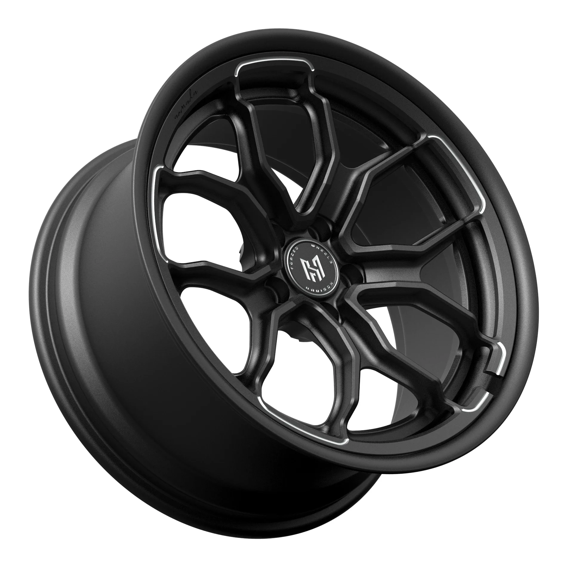HD2P1048 For Brixton 2/3 Piece Certificate TUV/VIA Blank Forged Car Wheel 18-26 inch for Truck SUV Any Car Tunning