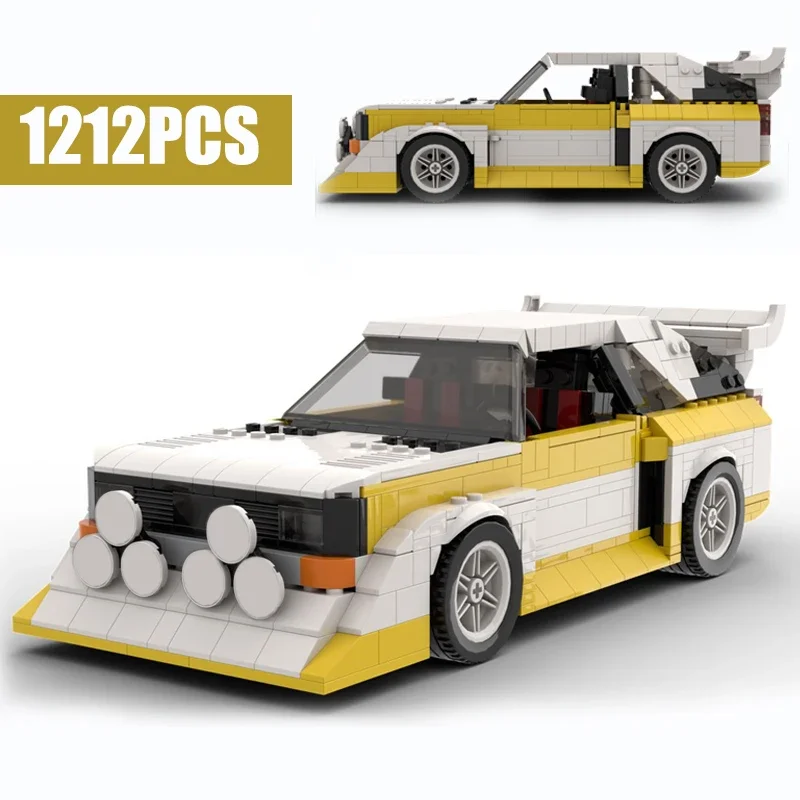 

New HighhSeries Sports Car Sport S1 Rally Car MOC-43616 Building Kits Blocks Bricks Toys Children Kids birthday Gifts