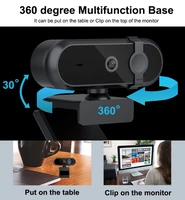 4K 2K Autofoucs Microphone Webcam 30fps Full HD for Gamer Live Video Calling Online Meeting Driver Free USB Plug Privacy Cover - Image 4