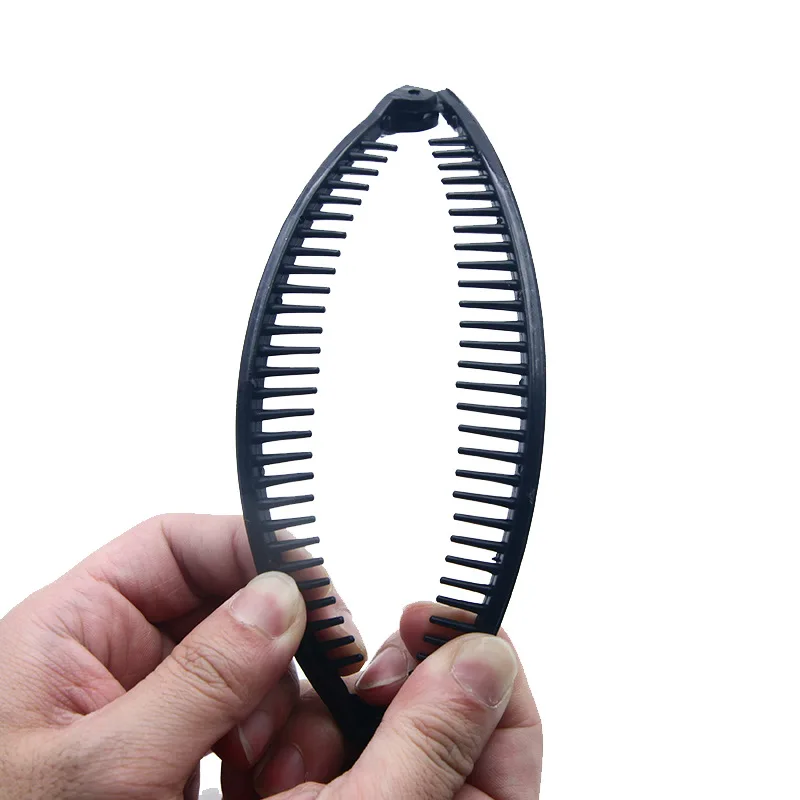 Hair claw Hair clips Hair accessories Solid color banana clip women hair styling hair claw barrette hairpin for girls ponytail fixed hoder clamp