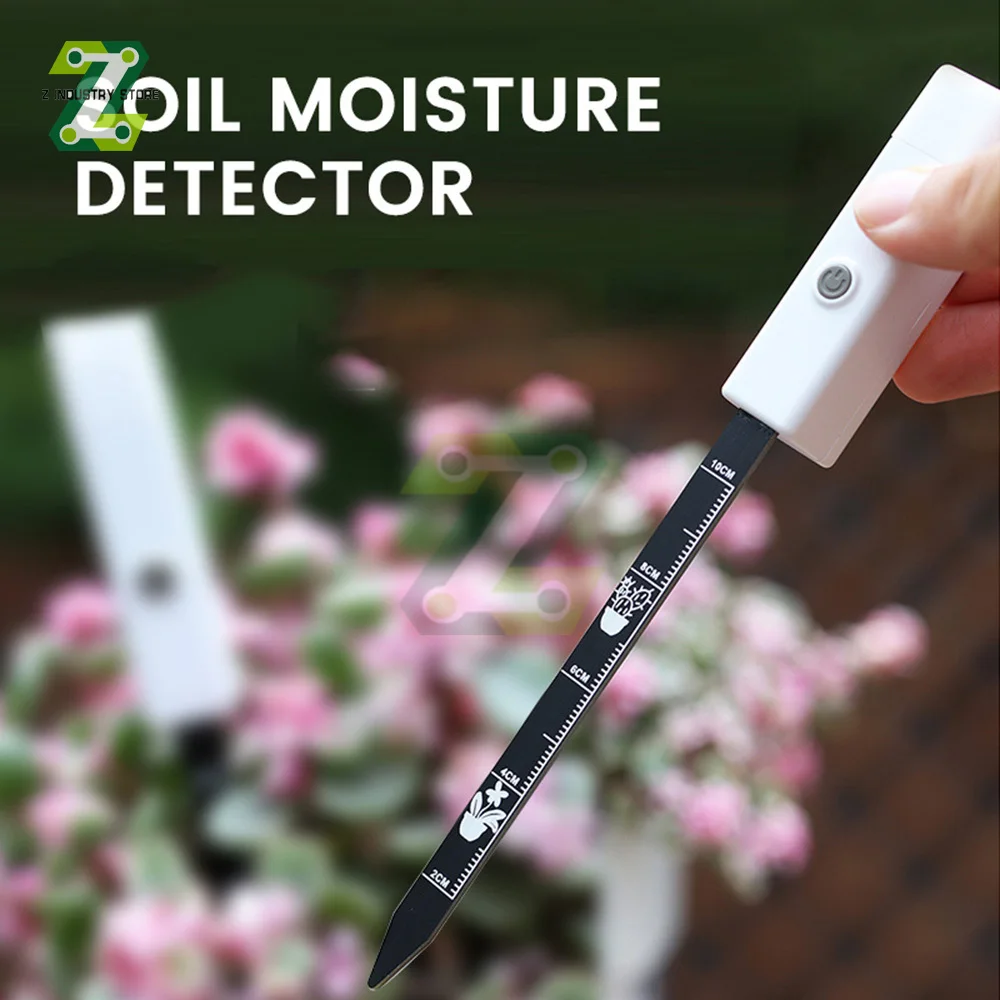 

3 Color Indicate Light Soil Moisture Sensor Monitor Plants Flower Soil Hygrometer Plant Detector Garden Care Humidity Meter