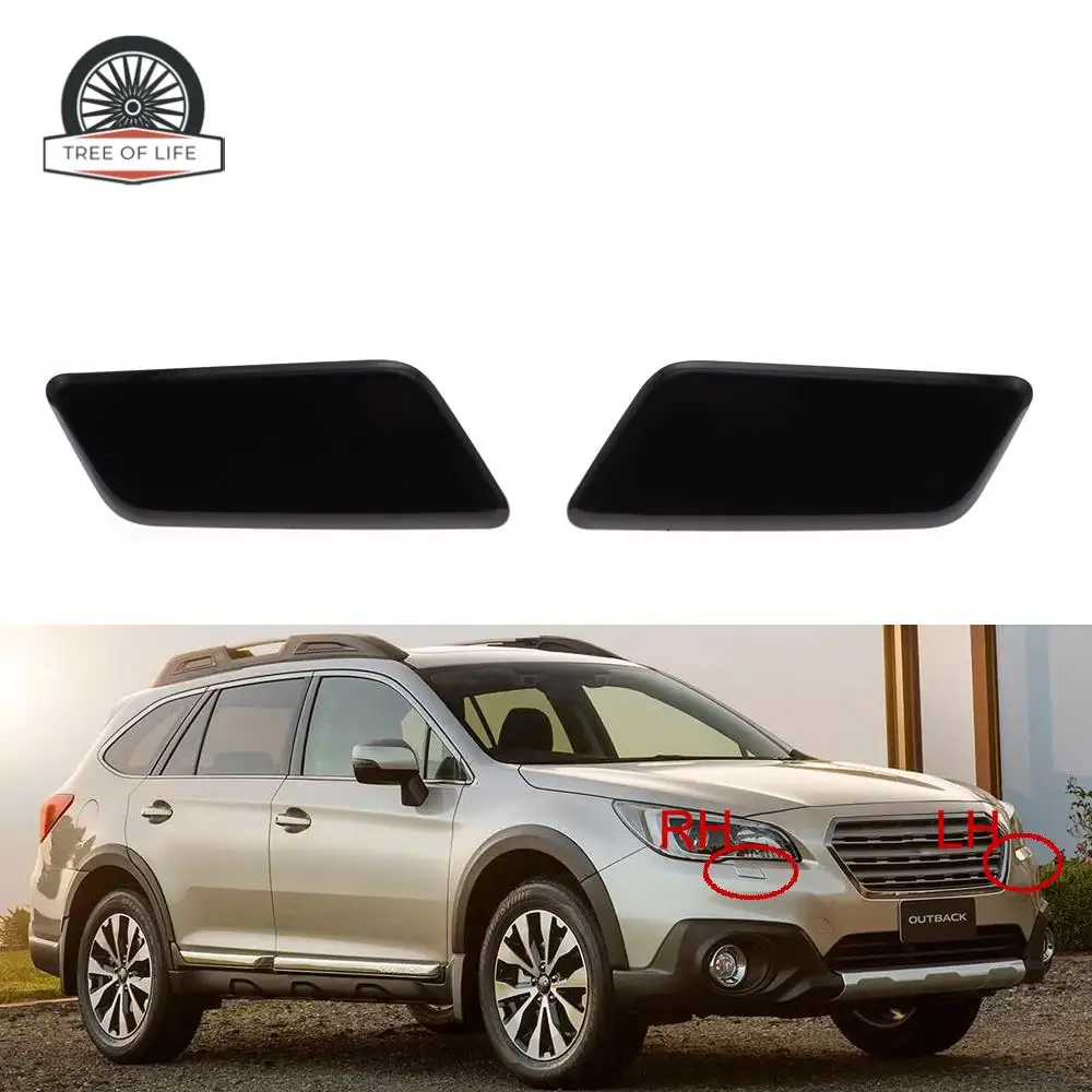86636AL080 86636AL070 For SUBARU OUTBACK Front Headlight Washer Nozzle Cover Headlamp Water Spray Jet Cap