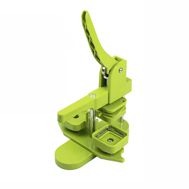 High Quality Button Badge Maker Machine Manual DIY Household Tools Punch Press Rotating Type Button & Badge Makers Machine