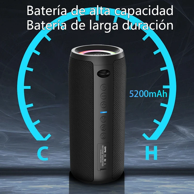 Altavoces inalámbricos ZEALOT S51 Pro de 40 W, altavoz de