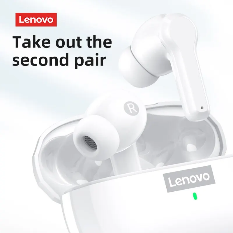 Original Lenovo LP1S Earphones TWS Wireless Bluetooth 5.0 Headphones Waterproof Sport Headsets Noise Reduction Earbuds Mic bluetooth earphones
