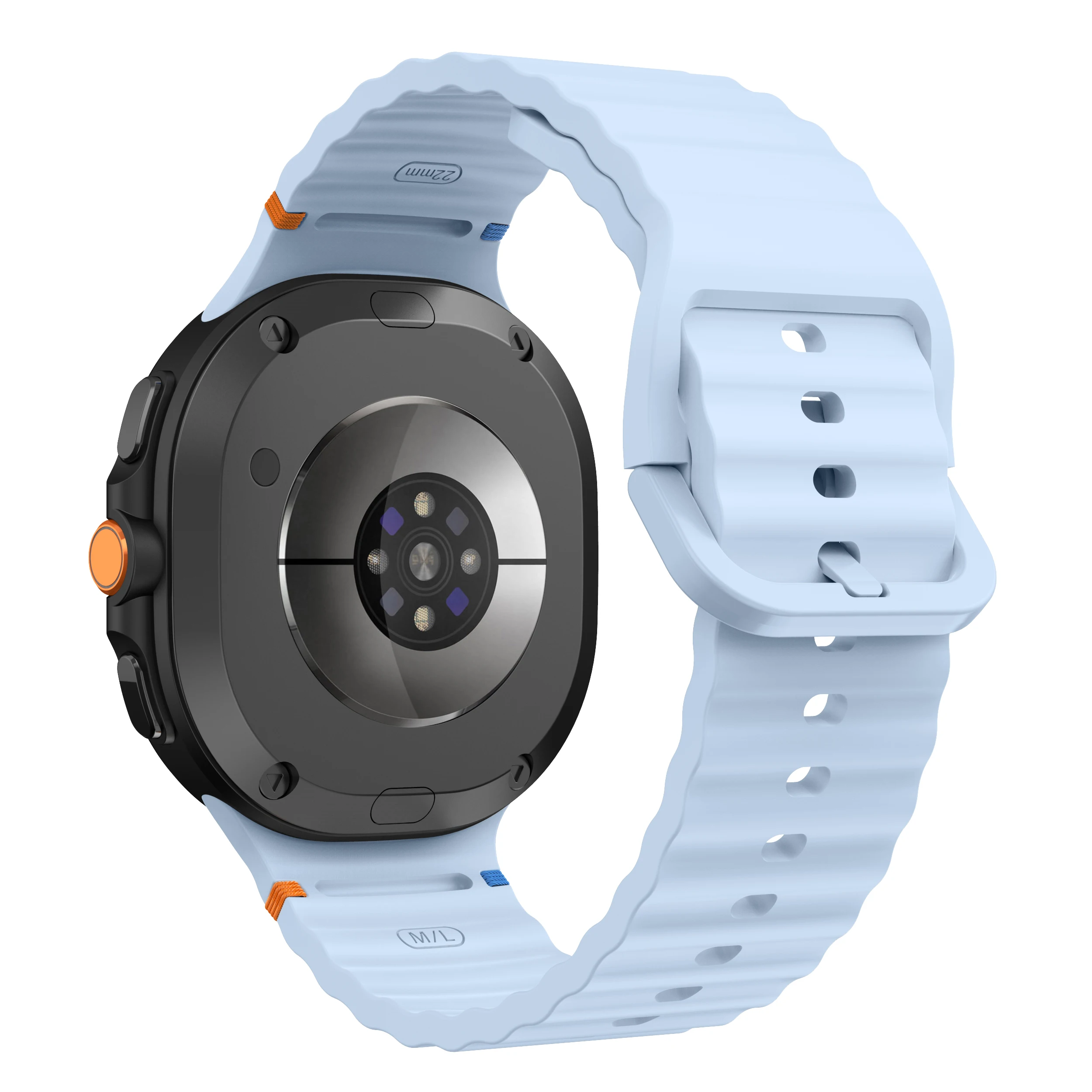 Silicone Smartwatch Band - Premium Rubber Bracelet for Galaxy Watch 8 Classic