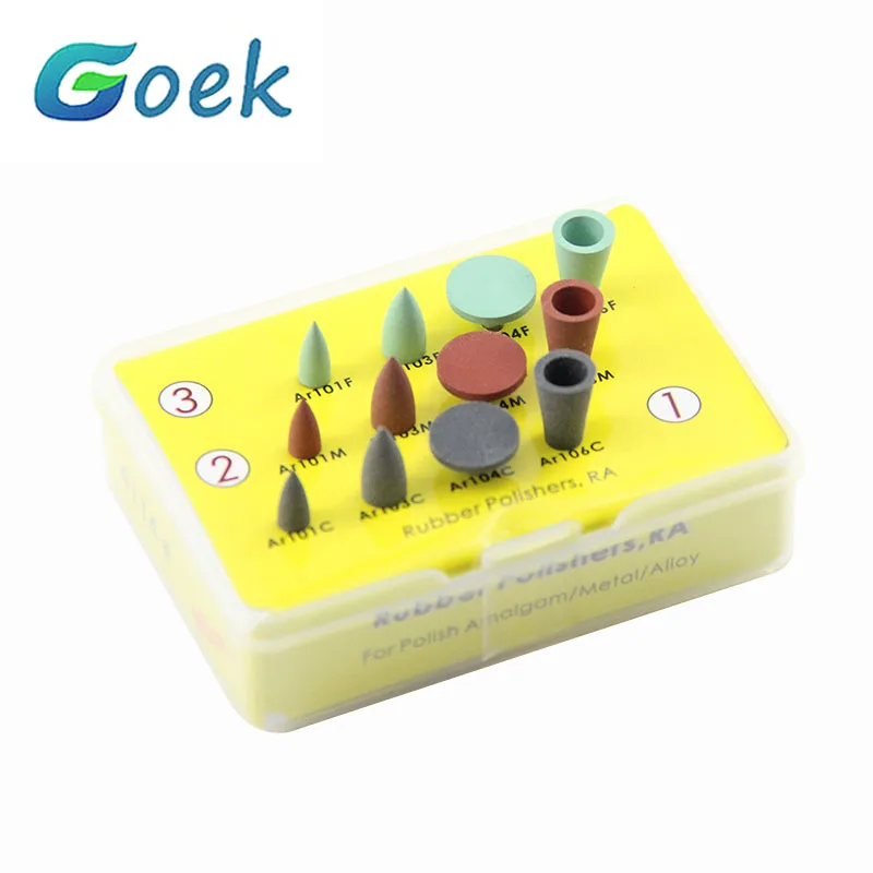 Lucidatrici Per Gomma Dentale Kit Di Strumenti Ra Per Amalgama/Prodotti Per La Lucidatura Dei Metalli Strumento Per Odontoiatria Rmp Max. 15,000 Min