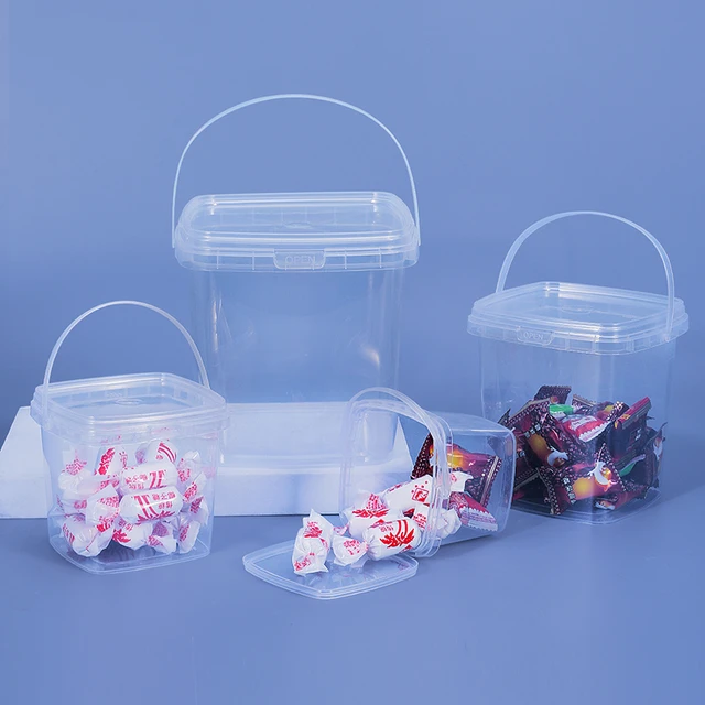 Round Plastic Storage Containers  Round Clear Plastic Container - 10pcs  Round Clear - Aliexpress