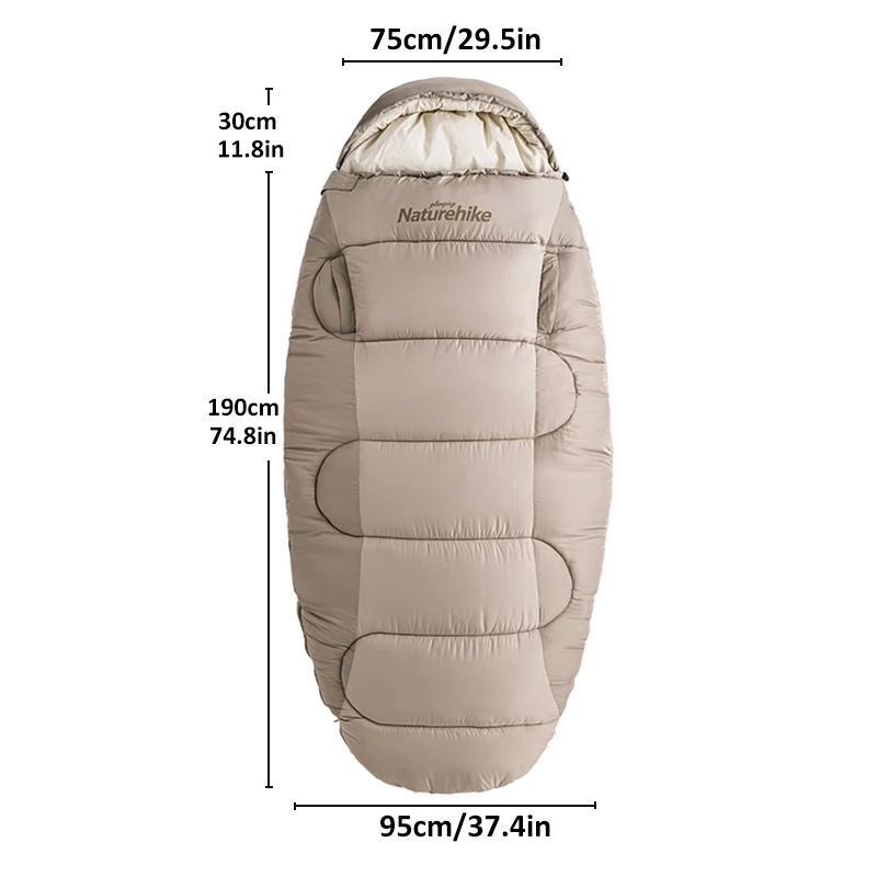 Naturehike PS300 Winter Camping Sleeping Bag 5